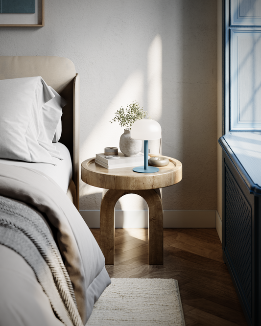 Smooth blåbær blå